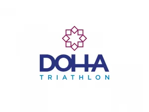 The Doha Triathlon logo
