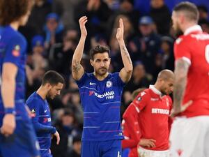 فابريغاس يودع جماهير تشيلسي