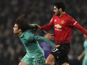  The Belgian conceded a free-kick by pulling his opponent by the hair in the draw with Arsenal, although he's unlikely to face any retrospective action (Photo: standard.co.uk)