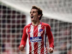 غريزمان يحتفل بهدفه