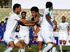 Iraq thrashed Thailand 4-0 in their 2018 World Cup qualifying game on Tuesday to earn a first win on the road to Russia