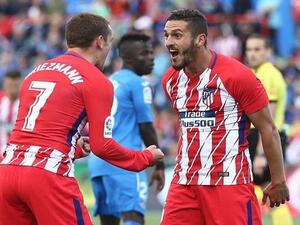 كوكي يقود أتلتيكو مدريد للفوز