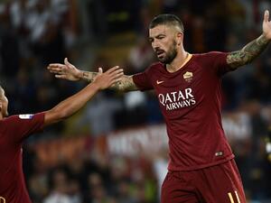 سجل كولاروف هدف روما الثاني من ركلة حرة مميزة