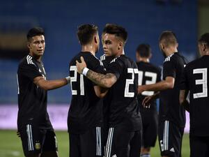 Argentina prepared for Brazil by beating Iraq 4-0 in Saudi Arabia, with Lautaro Martinez and Roberto Pereyra among the goals.