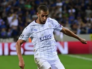The Algeria international scored two goals on his Premier League debut as the champions maintained their unbeaten home record at the start of the season on Saturday