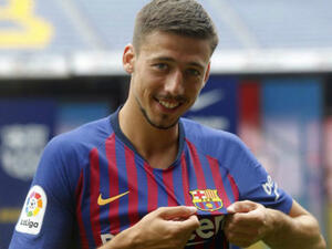 لينغليه خلال تقديمه الرسمي