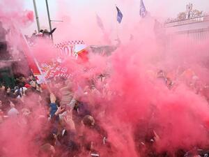 تصرفات غير رياضية من قبل بعض مشجعي ليفربول