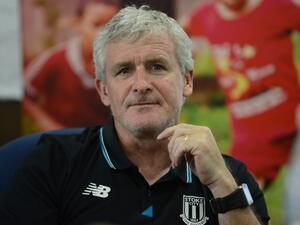 Stoke City manager Mark Hughes