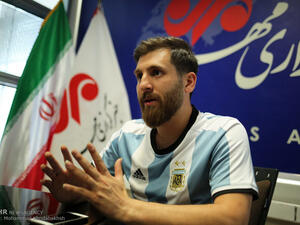 Lionel Messi's doppelganger from Iran is a sight to behold (Photo: Mehr News Agency)
