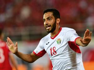  Mousa Suleiman scored one goal and made another as Jordan beat Syria 2-0 on Thursday to qualify from the Asian Cup's Group B. 