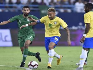 من مباراة المنتخبين