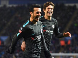 بيدرو يحتفل بهدفه الحاسم