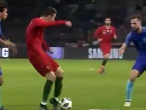 تصرف رونالدو يثير الجدل