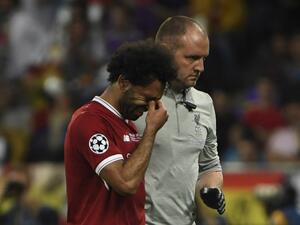  Outspoken Turki Al-Sheikh claims that a shoulder problem picked up in the Champions League final will dash the international dreams of the Egypt star 