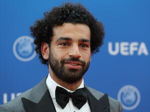 Egypt's Liverpool FC forward Mohamed Salah arrives to attend the draw for UEFA Champions League football tournament at The Grimaldi Forum in Monaco on August 30, 2018.
Valery HACHE / AFP