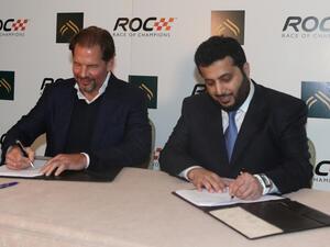 President of the General Sport Authority of Saudi Arabia Turki Al-Sheikh (right) and ROC President Fredrik Johnsson sign an agreement in London to organize Race of Champions in Riyadh. - SPA

Saudi Arabia will host the first World Boxing Super Series Cruiserweight final in May next year as well as its first-ever international motorsport event, featuring stars from Formula One, World Rally Championship, IndyCar, NASCAR, sportscars and touring cars competing against each other. (Photo: SPA)