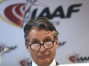IAAF president Sebastian Coe