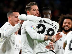 راموس يقود ريال مدريد لاجتياز عقبة جيرونا ذهاباً