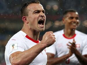 شاكيري منح سويسرا فوزاً ثميناً