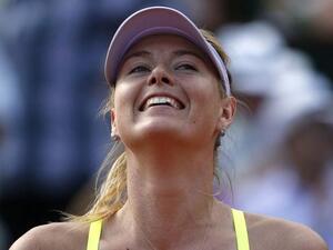 Sharapova ousts Radwanska to meet Simona Halep in Madrid Open final