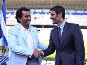 Malaga president (L) handed fine for calling Barcelona 'Catalan scum'