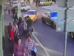 A source said that the driver fell asleep at the wheel and pressed the accelerator pedal by accident