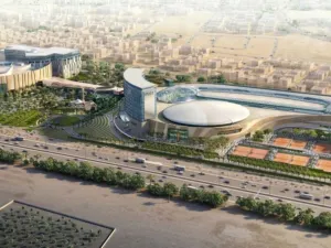 the Sheikh Jaber Al Abdullah Al Jaber Al Sabah International Tennis Complex (Photo: arabianbusiness.com)