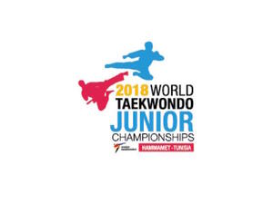 The 2018 Taekwondo World Junior Championships logo