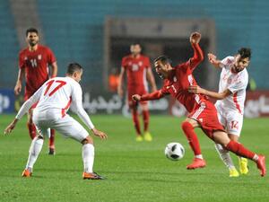 من مباراة المنتخبين