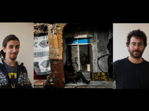 “Still Recording”, a documentary by Ghiath Ayoub and Saeed al-Batal, records what happened to two idealistic art students after they were swept up in the fervor of the Syrian revolution. (Source: dohafilminstitute.com)