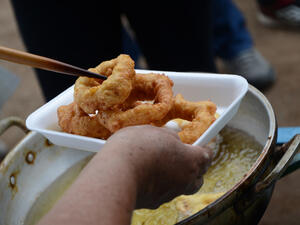 طريقة تحضير دوناتس البطاطا الحلوة