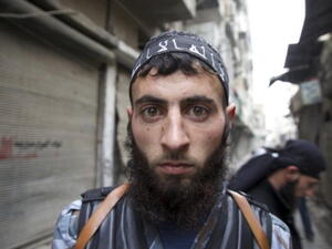 A fighter in the Islamist Jabhat al-Nusra faction (Paul Watson/Toronto Star via Getty Images)
