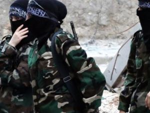 مقاتلات من المعارضة الاسلامية في حلب/أ.ف.ب