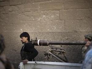 مقاتلون من المعارضة في دير الزور/أ.ف.ب