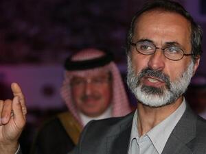 The head of the Syrian National Coalition Moaz al-Khatib resigned on Sunday.