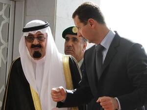 Assad and Saudi King in better days