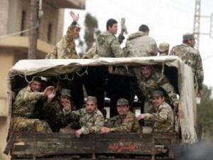 Syrian troops
