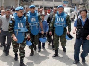 المراقبون الدوليون في سوريا