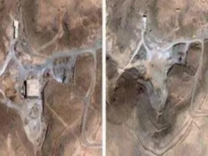 موقع الكبر الذي قصفته طائرات حربية إسرائيلية عام 2007