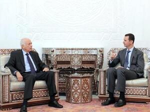 Elaraby, Assad in talks