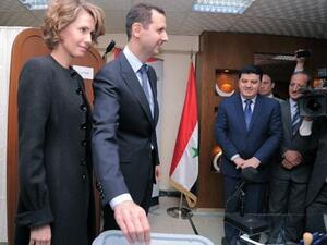 Assad voting