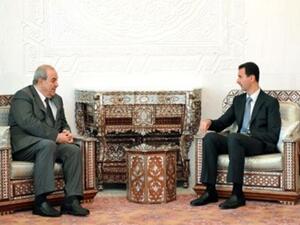 Assad meets Allawi