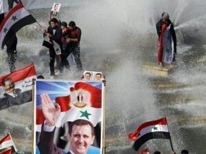 Assad supporters