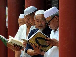 China's Han Kitab synthesize Islamic and Confucian thought.  (AFP/File)