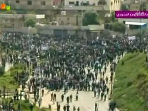 من مواجهات مدينة درعا السورية
