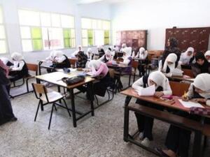 Students take exams at school in Tripoli, Libya.  (AFP/Mahmud Turkia)