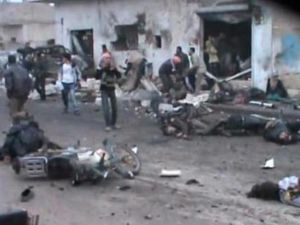 النظام يقر بقصف حلفايا