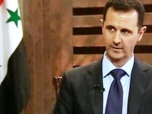 Bashar al Assad looks relaxed in TV interview
