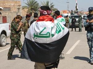 Iraqi police and security forces in Ramadi.  (AFP/Azhar Shallal)
