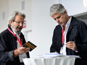Syrian filmmaker Mohamad Malas debuted a movie that was startlingly close to real life at the Toronto Film Festival. (Photo credit: AFP) 